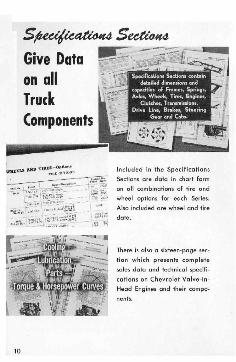1951 Chevrolet Trucks GM At Your Fingertips Booklet Page 15